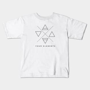 Four elements Kids T-Shirt